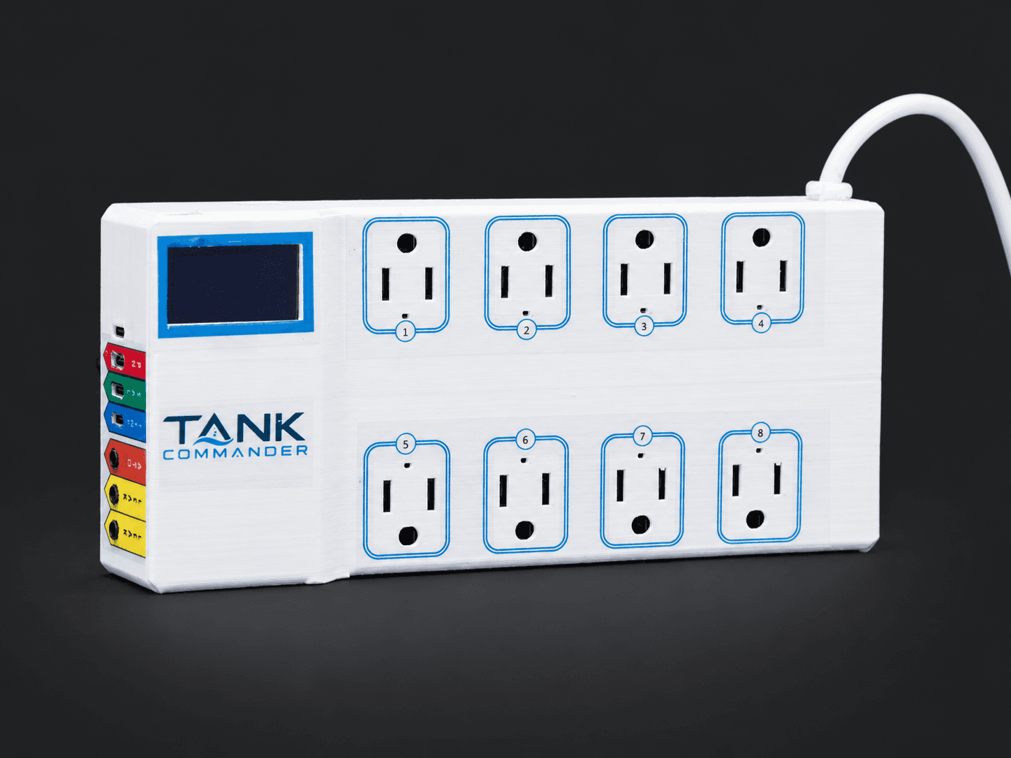 Tank Commander smart controller with eight outlets and probe ports